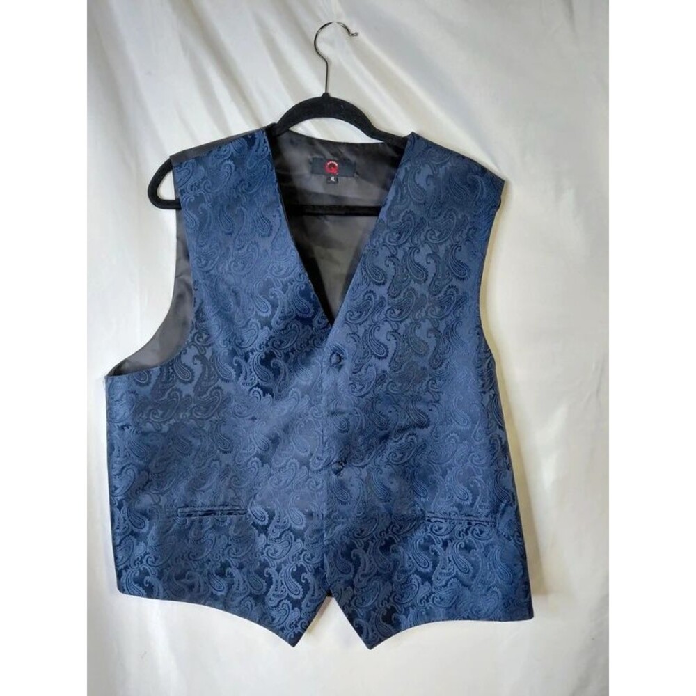 Navy Blue Suit Vest